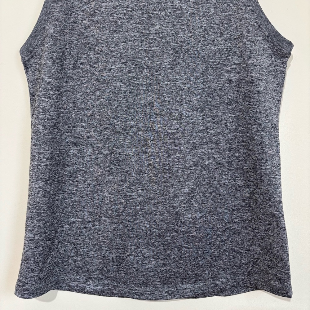 Nike Dri Fit women's XS Heather Gray breathe running Gym Workout tank Top - Picture 10 of 16